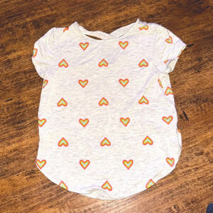 Toddler girls heart ❤️ shirt